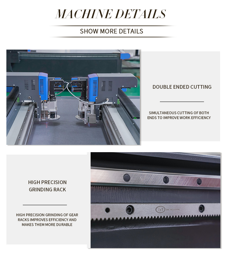 станок для резки двухлучевого осциллирующего ножа